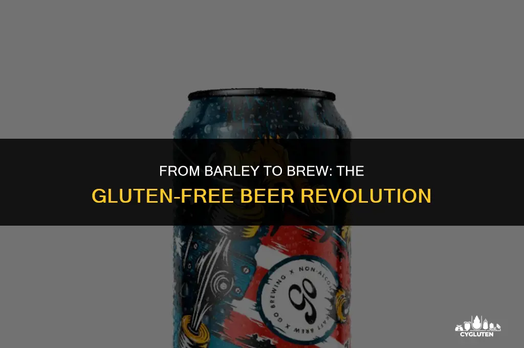 how is gluten removed from barley based beer