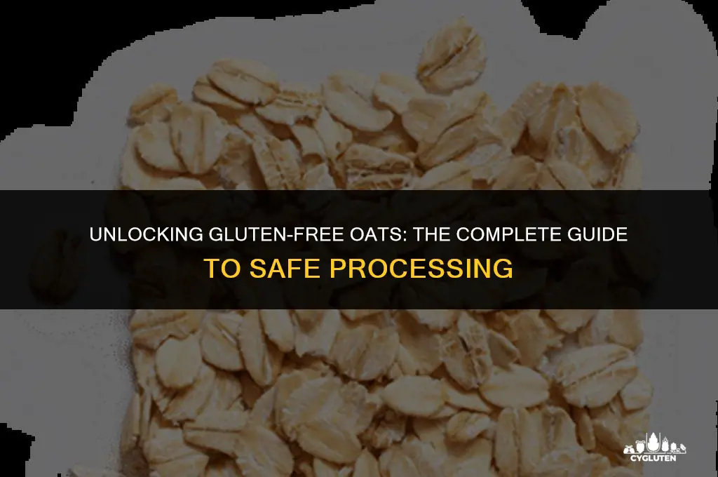how is the gluten removed from oats