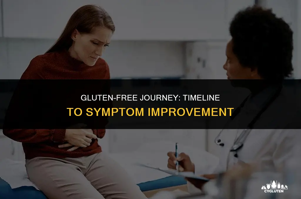 how long after stopping gluten before symptoms improve