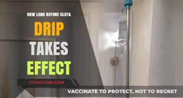 Understanding Gluta Drip: Timing and Effects Explained