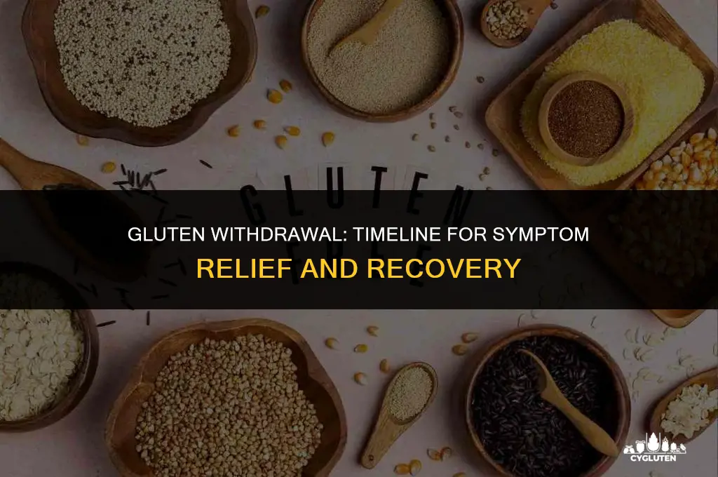how long before gluten withdrawal symptoms subside
