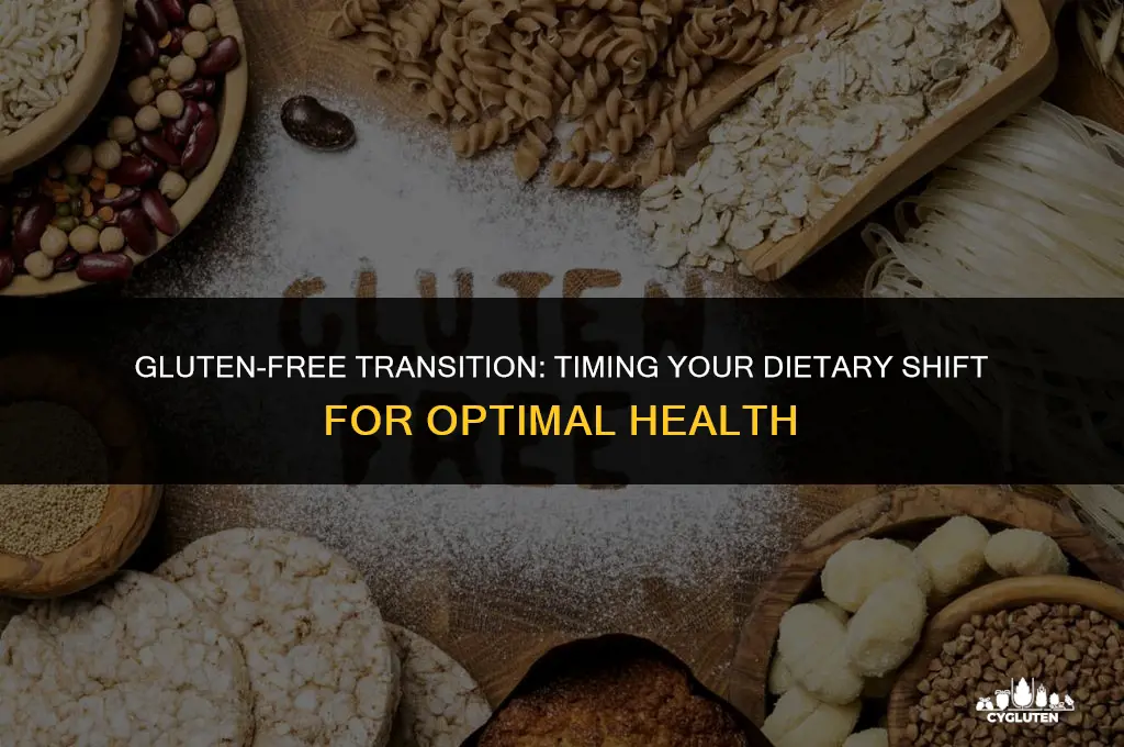 how long do you need to cut out gluten