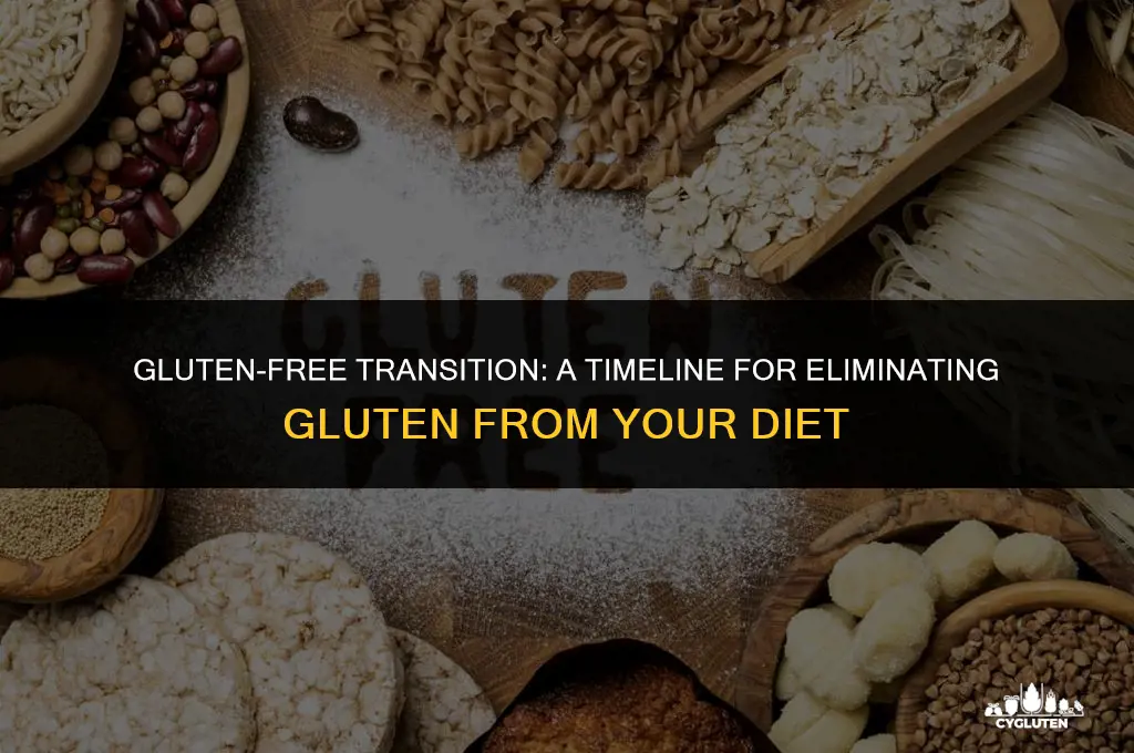 how long do you need to eliminate gluten
