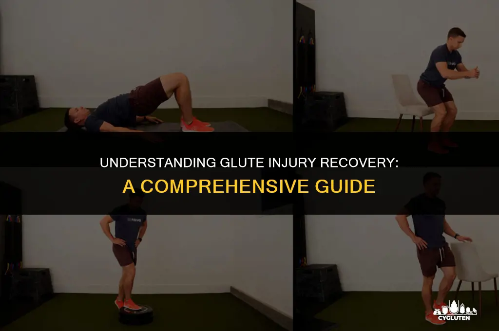 how long does a glute injury take to heal