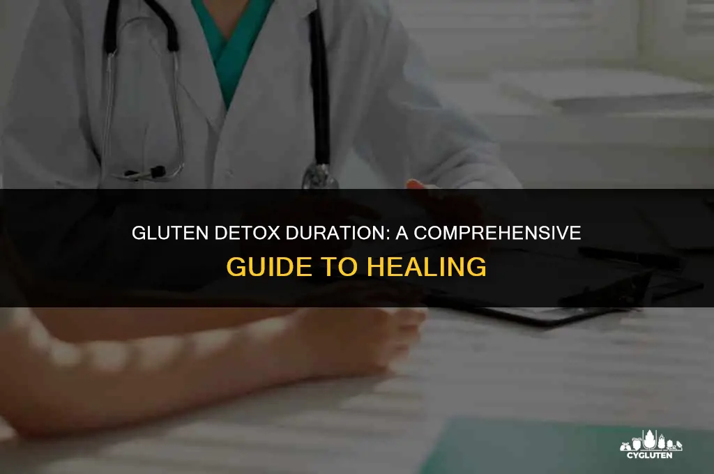 how long does a gluten detox take