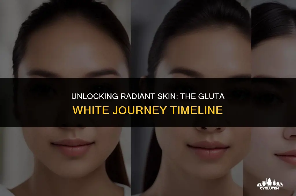 how long does gluta white take to work