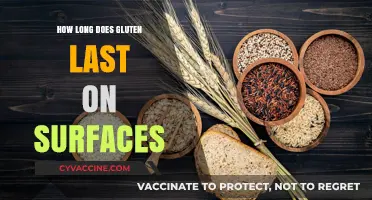 Gluten's Shelf Life: How Long Does It Last on Surfaces?