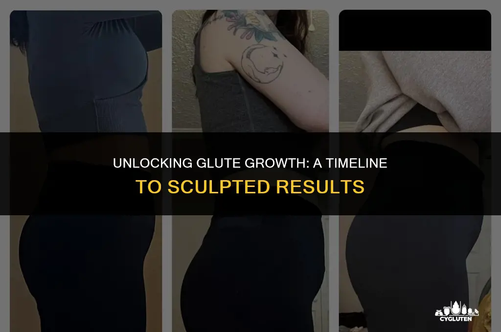 how long does it take for glute growth