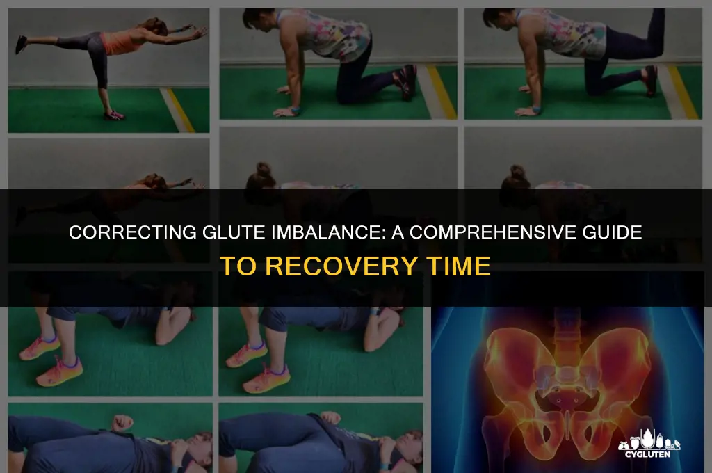 how long does it take to fix a glute imbalance