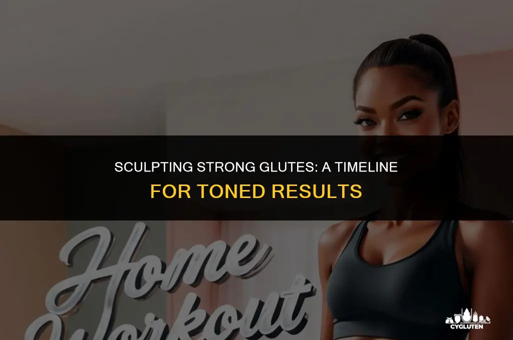 how long does it take to get toned glutes