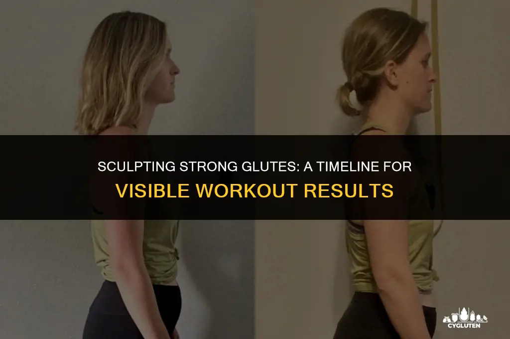 how long does it take to see glute workout results