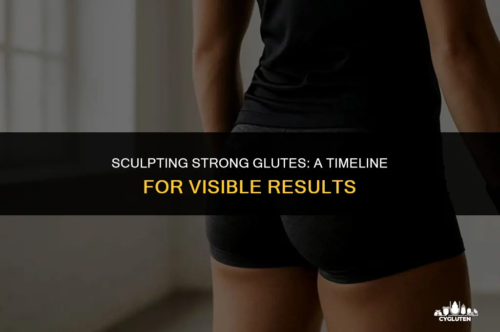 how long does it take to train glutes