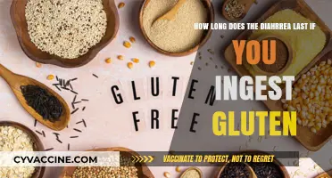 Gluten Ingestion and Digestive Health: Duration of Diarrhea Symptoms