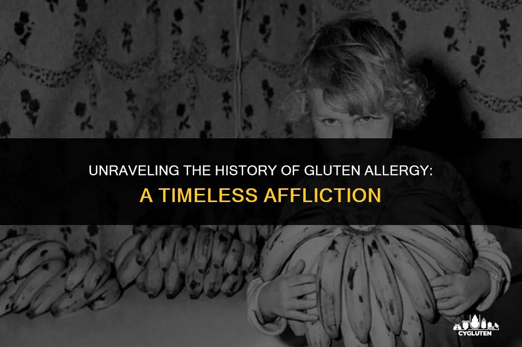 how long has gluten allergy been around
