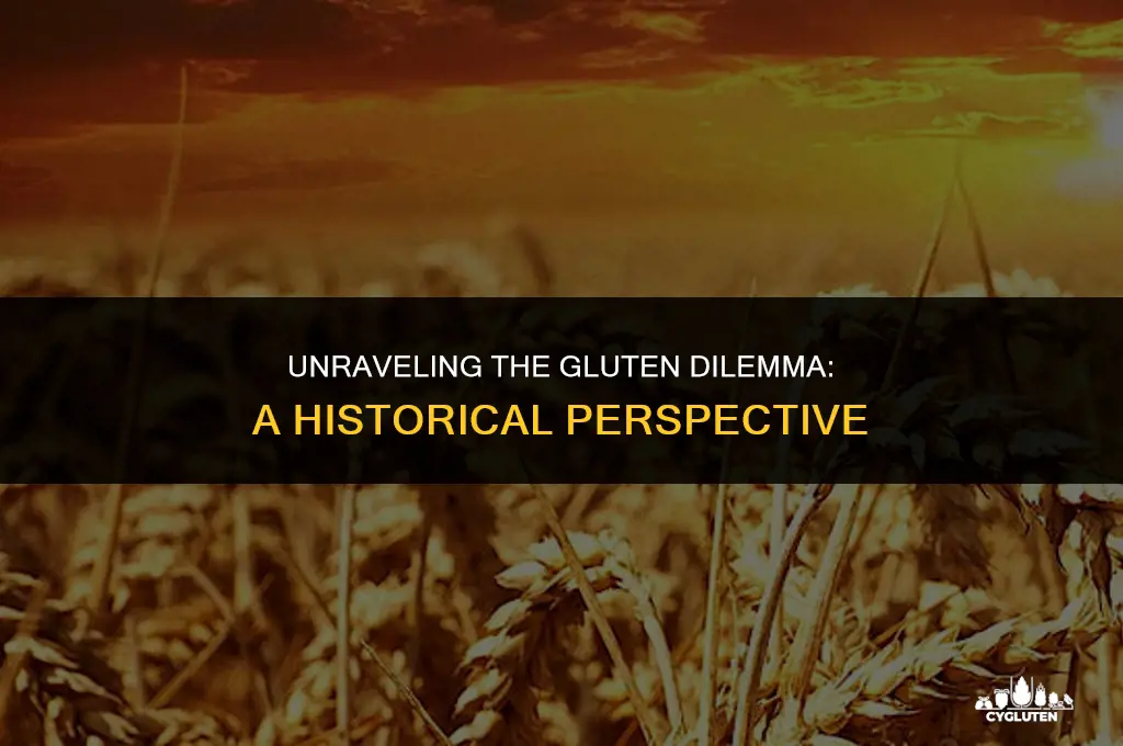how long has gluten been a problem
