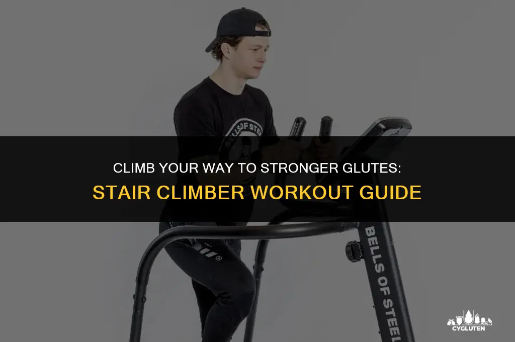 how long on stair climber for bigger glutes