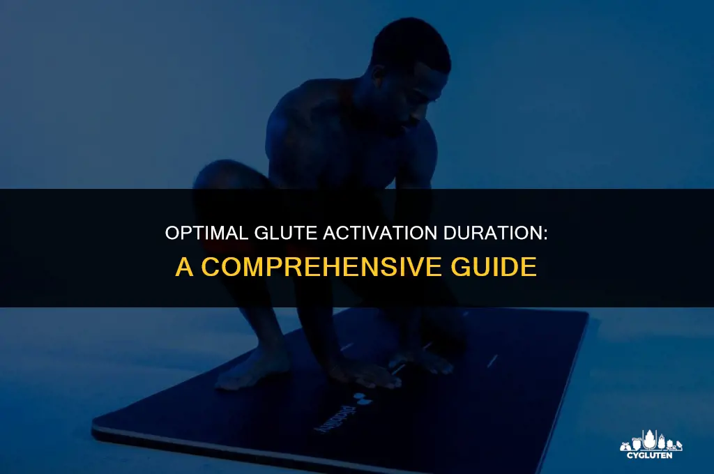 how long should you do glute activation