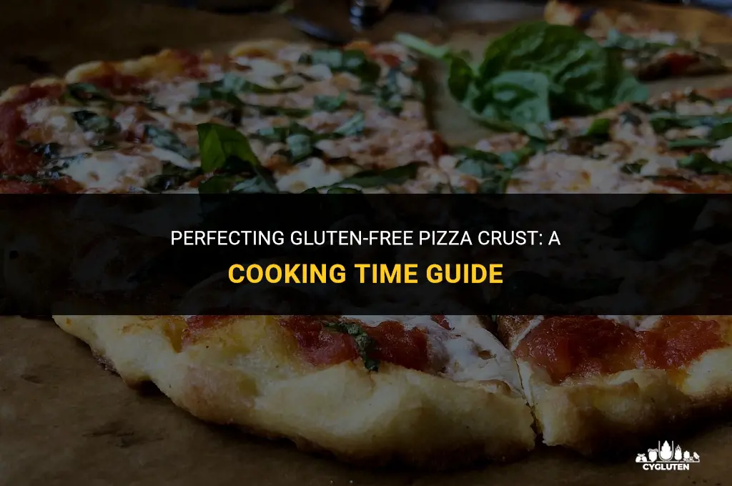 how long to cook gluten frew pizza crust