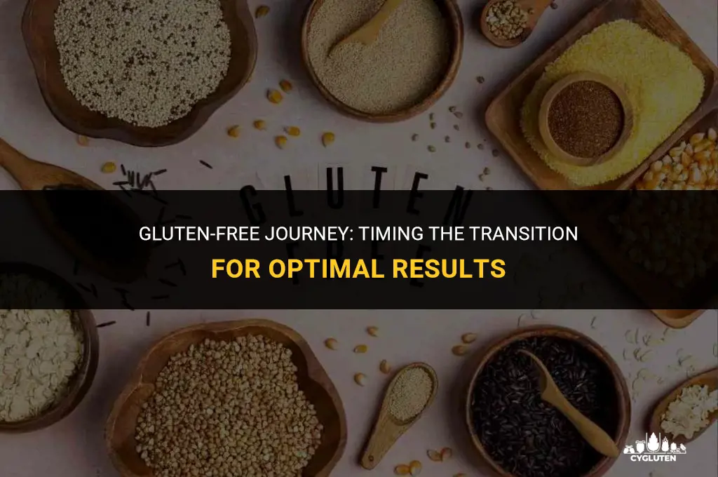 how long to cut gluten before seeing difference