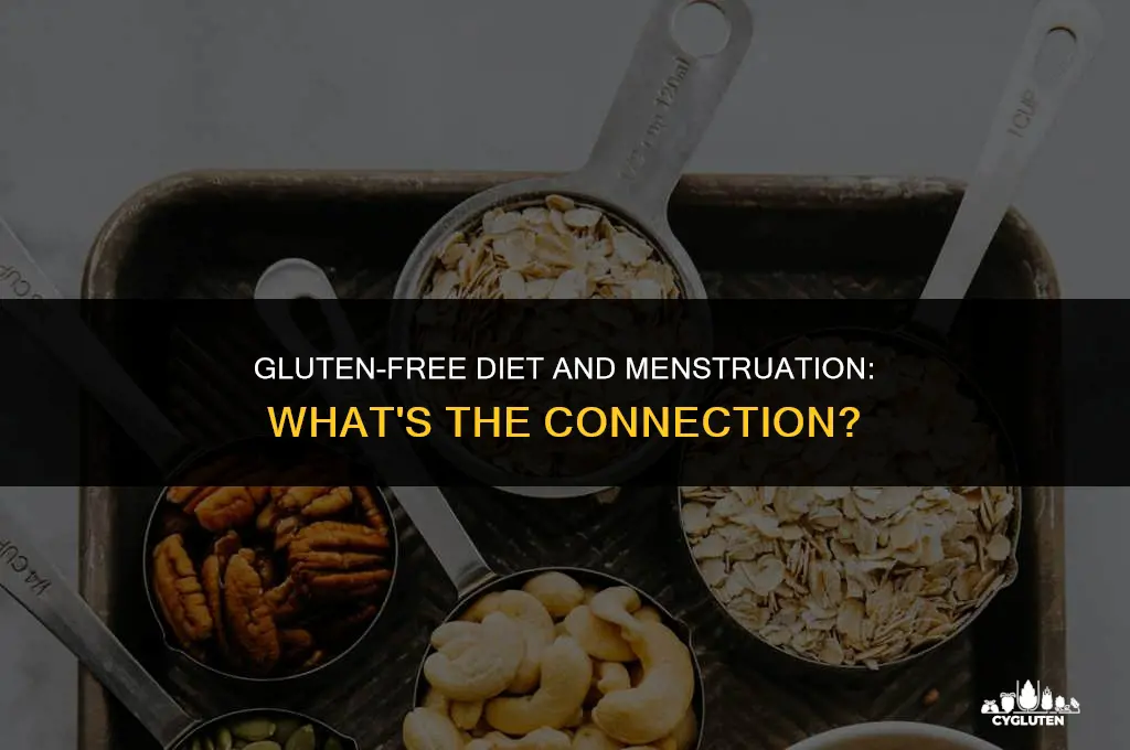 how long to stop eating gluten to get period