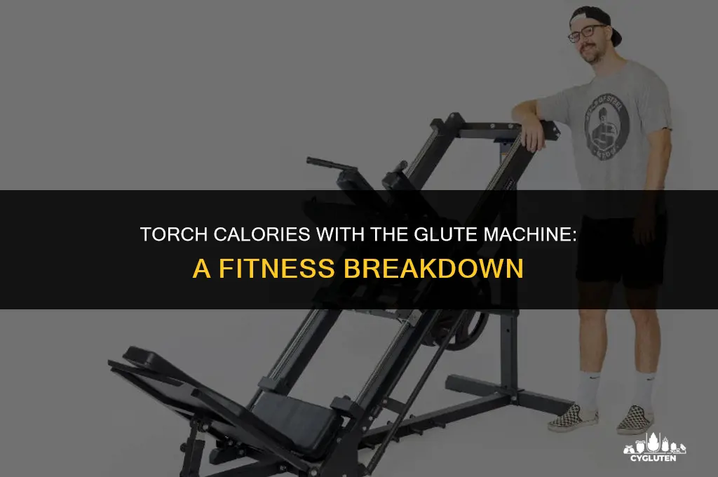 how many calories do you burn useing the glute machine