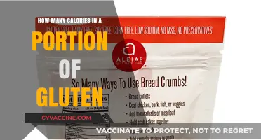 Exploring Gluten: Caloric Content and Portion Sizes Unveiled