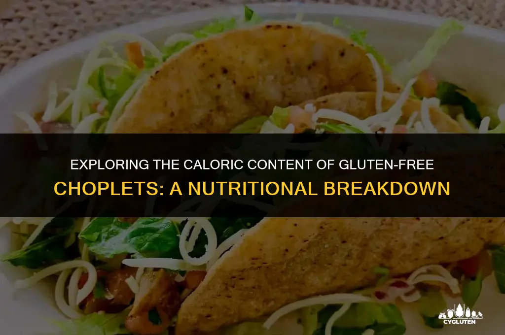 how many calories in gluten meanless choplet