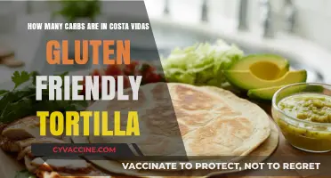 Exploring Carbs in Costa Vida's Gluten-Friendly Tortillas: A Nutritional Breakdown