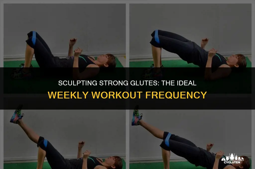 how many days a week to grow glutes