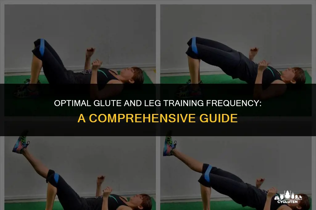 how many days is ideal to train glutes and legs