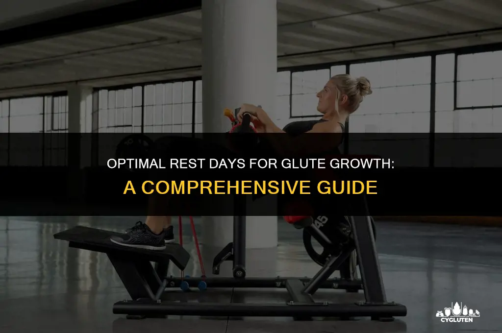 how many days to rest for your glutes to grow
