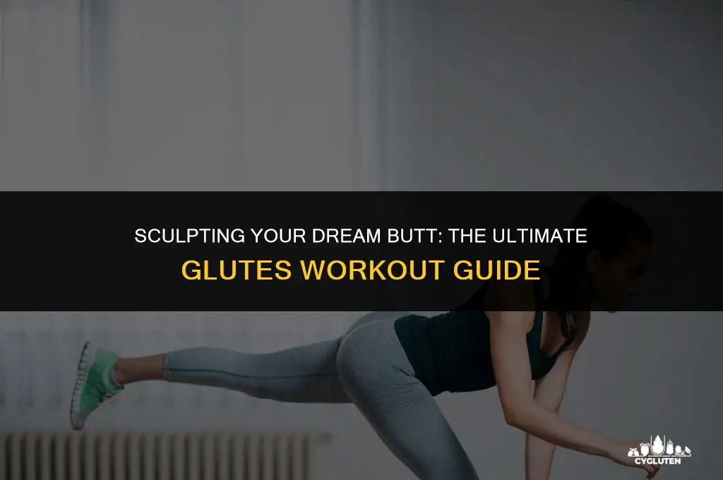 how many exercises per glutes day to grow butt