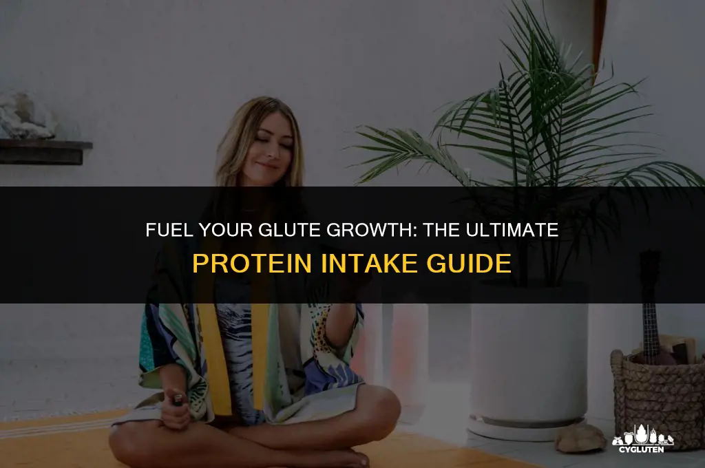 how many grams of protein a day to grow glutes