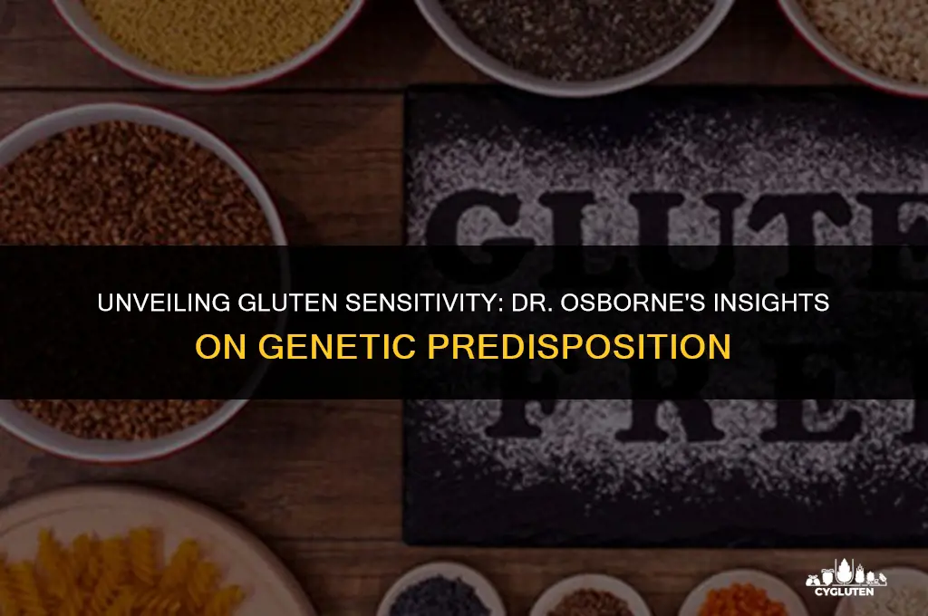 how many people are genetically gluten sensitive dr osborne