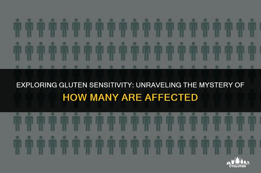 how many people have gluten sensitivity study