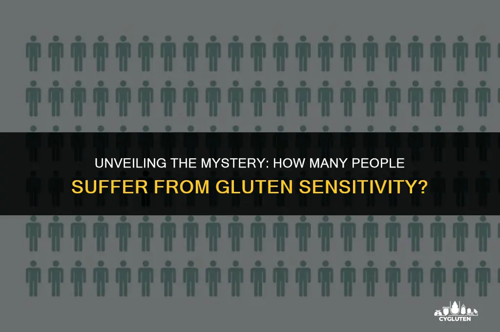how many people suffer from gluten sensiivity