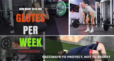 Sculpting Strong Glutes: Optimal Sets and Reps for Weekly Workouts