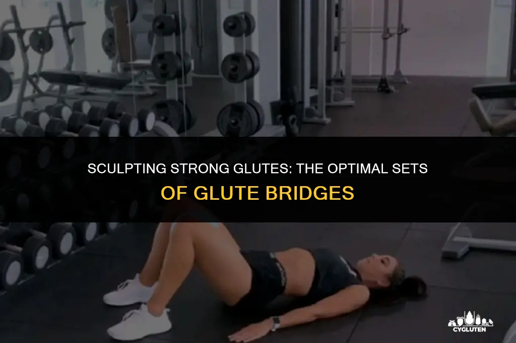 how many sets of glute bridges should i do