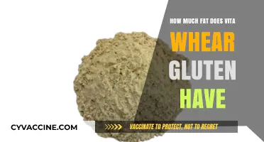 Exploring the Fat Content in Vita Wheast Gluten: A Nutritional Breakdown