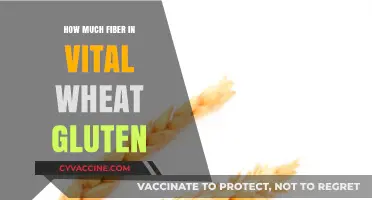 Unveiling the Fiber Content in Vital Wheat Gluten: A Nutritional Insight