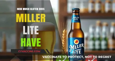 Unveiling the Gluten Content in Miller Lite: A Comprehensive Guide