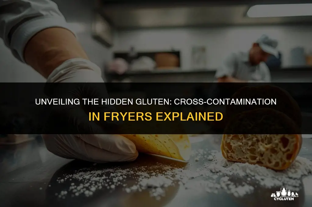 how much gluten from cross contamination fryer