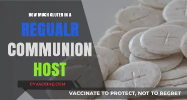 Unveiling the Gluten Content in Traditional Communion Hosts