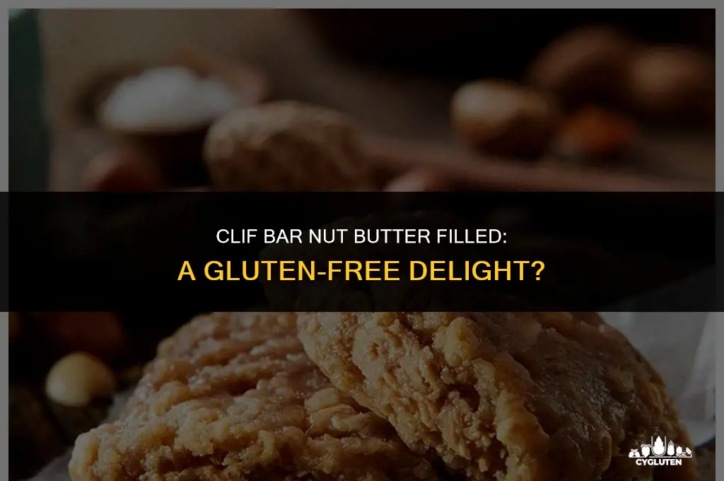 how much gluten in clif bar nut butter filled