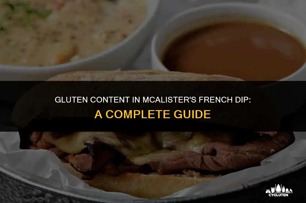 how much gluten in mcalister