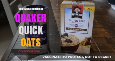 Unveiling the Gluten Content in Quaker Quick Oats: A Comprehensive Guide