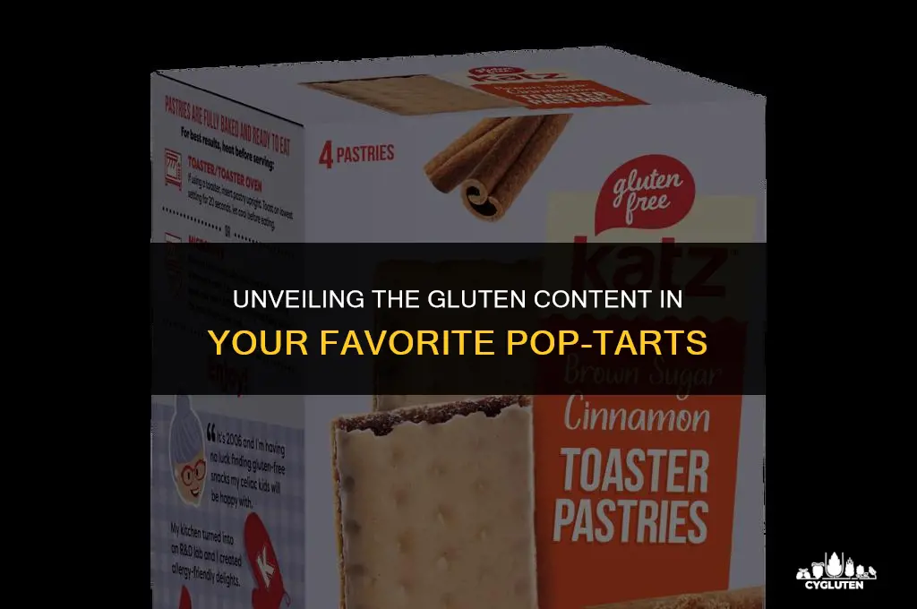 how much gluten is in a pop tarts