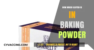 Unveiling the Gluten Content in Baking Powder: A Comprehensive Guide