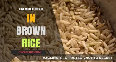 Unveiling the Gluten Content in Brown Rice: A Comprehensive Guide
