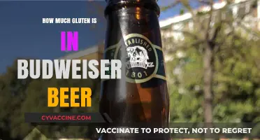 Unveiling the Gluten Content in Budweiser Beer: A Comprehensive Guide